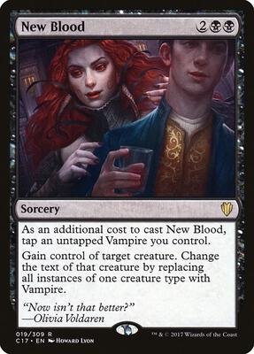 New Blood card from Commander 2017