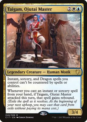 Taigam, Ojutai Master card from Commander 2017