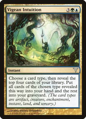 Vigean Intuition card from Dissension