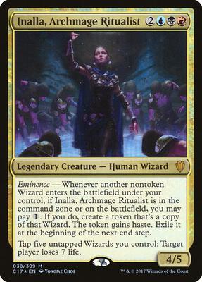 Inalla, Archmage Ritualist card from Commander 2017