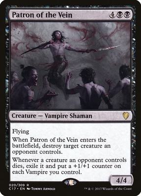 Patron of the Vein card from Commander 2017