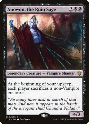 Anowon, the Ruin Sage card from Commander 2017