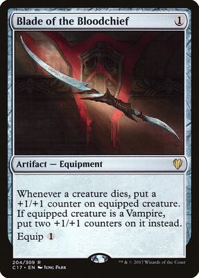 Blade of the Bloodchief card from Commander 2017