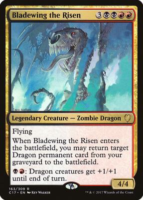 Bladewing the Risen card from Commander 2017