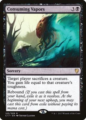Consuming Vapors card from Commander 2017