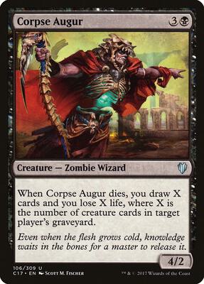 Corpse Augur card from Commander 2017