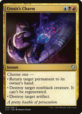 Crosis's Charm card from Commander 2017