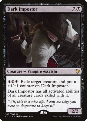 Dark Impostor card from Commander 2017