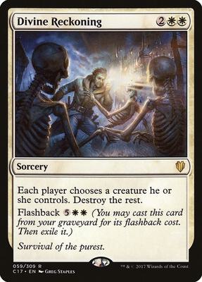 Divine Reckoning card from Commander 2017