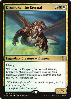 Dromoka, the Eternal card from Commander 2017