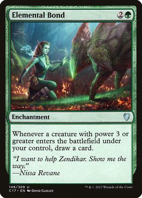 Elemental Bond card from Commander 2017