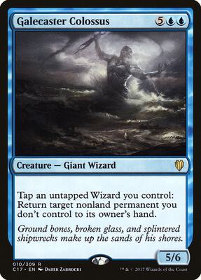Galecaster Colossus card from Commander 2017