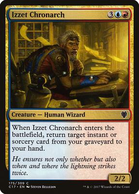 Izzet Chronarch card from Commander 2017