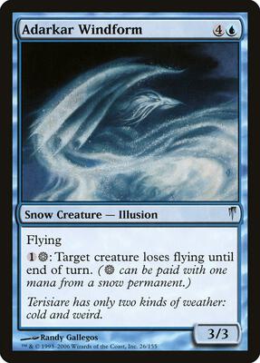 Adarkar Windform card from Coldsnap