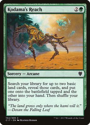 Kodama's Reach card from Commander 2017