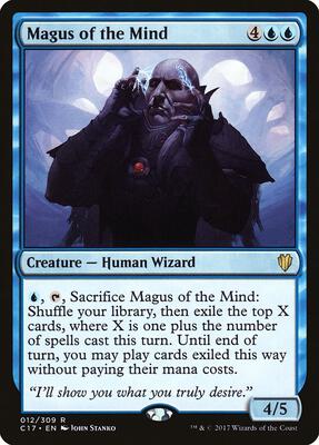Magus of the Mind card from Commander 2017