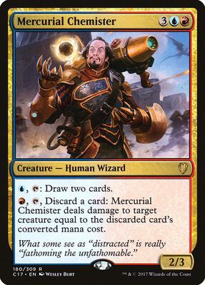 Mercurial Chemister card from Commander 2017