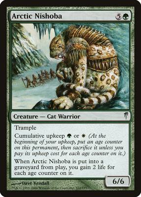 Arctic Nishoba card from Coldsnap