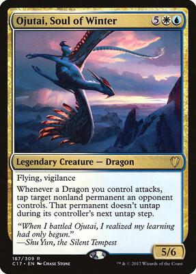 Ojutai, Soul of Winter card from Commander 2017