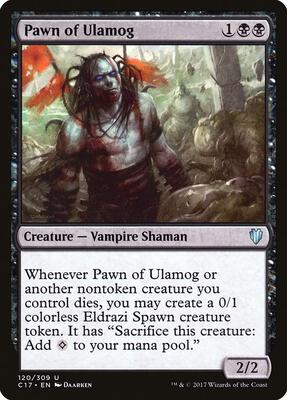 Pawn of Ulamog card from Commander 2017