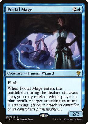 Portal Mage card from Commander 2017