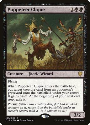 Puppeteer Clique card from Commander 2017