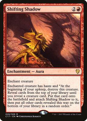 Shifting Shadow card from Commander 2017
