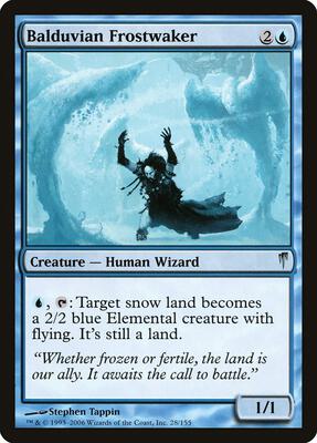 Balduvian Frostwaker card from Coldsnap