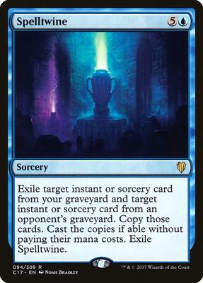Spelltwine card from Commander 2017