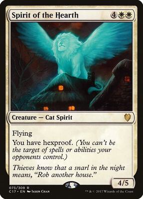 Spirit of the Hearth card from Commander 2017