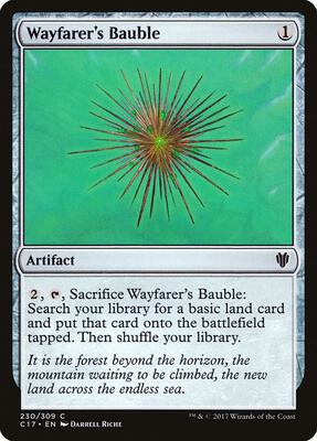 Wayfarer's Bauble card from Commander 2017