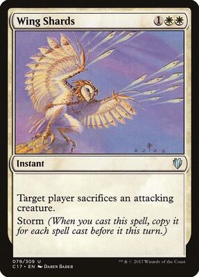 Wing Shards card from Commander 2017