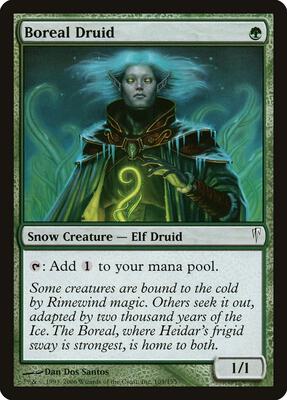 Boreal Druid card from Coldsnap