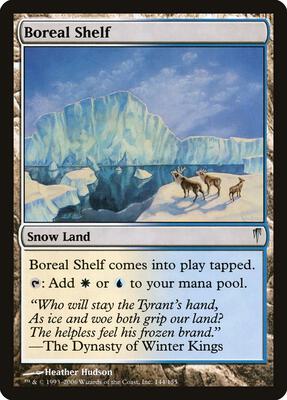 Boreal Shelf card from Coldsnap