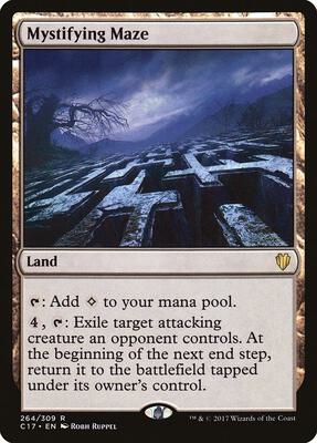 Mystifying Maze card from Commander 2017