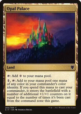 Opal Palace card from Commander 2017