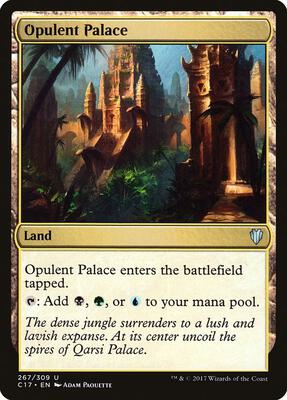 Opulent Palace card from Commander 2017