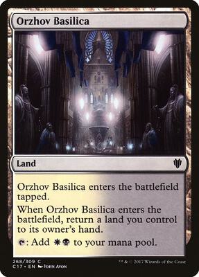 Orzhov Basilica card from Commander 2017