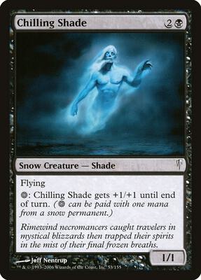 Chilling Shade card from Coldsnap