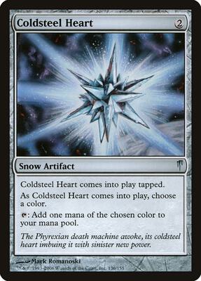 Coldsteel Heart card from Coldsnap