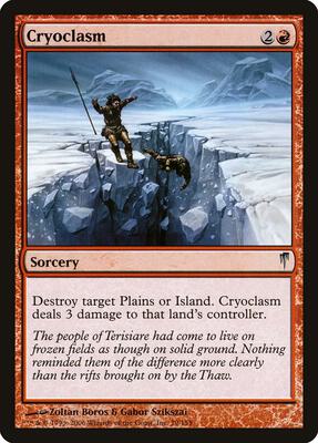 Cryoclasm card from Coldsnap