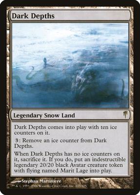 Dark Depths card from Coldsnap