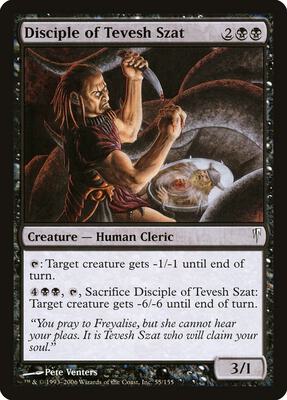 Disciple of Tevesh Szat card from Coldsnap