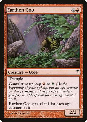 Earthen Goo card from Coldsnap