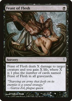 Feast of Flesh card from Coldsnap