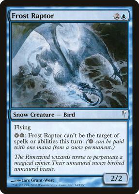 Frost Raptor card from Coldsnap