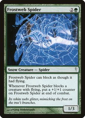 Frostweb Spider card from Coldsnap