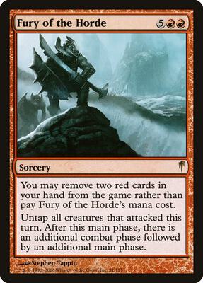 Fury of the Horde card from Coldsnap