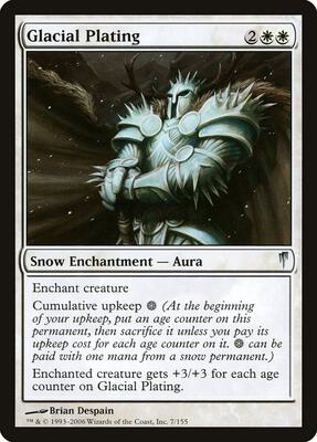 Glacial Plating card from Coldsnap