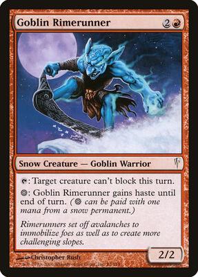 Goblin Rimerunner card from Coldsnap